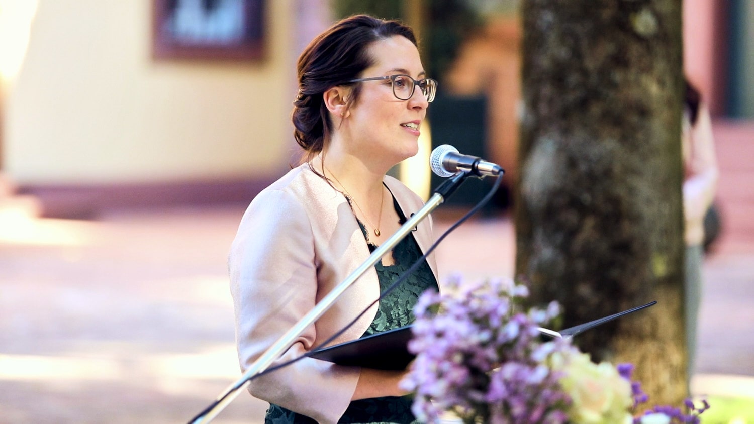 Hochzeit Hofgut von Hünersdorff Traurednerin