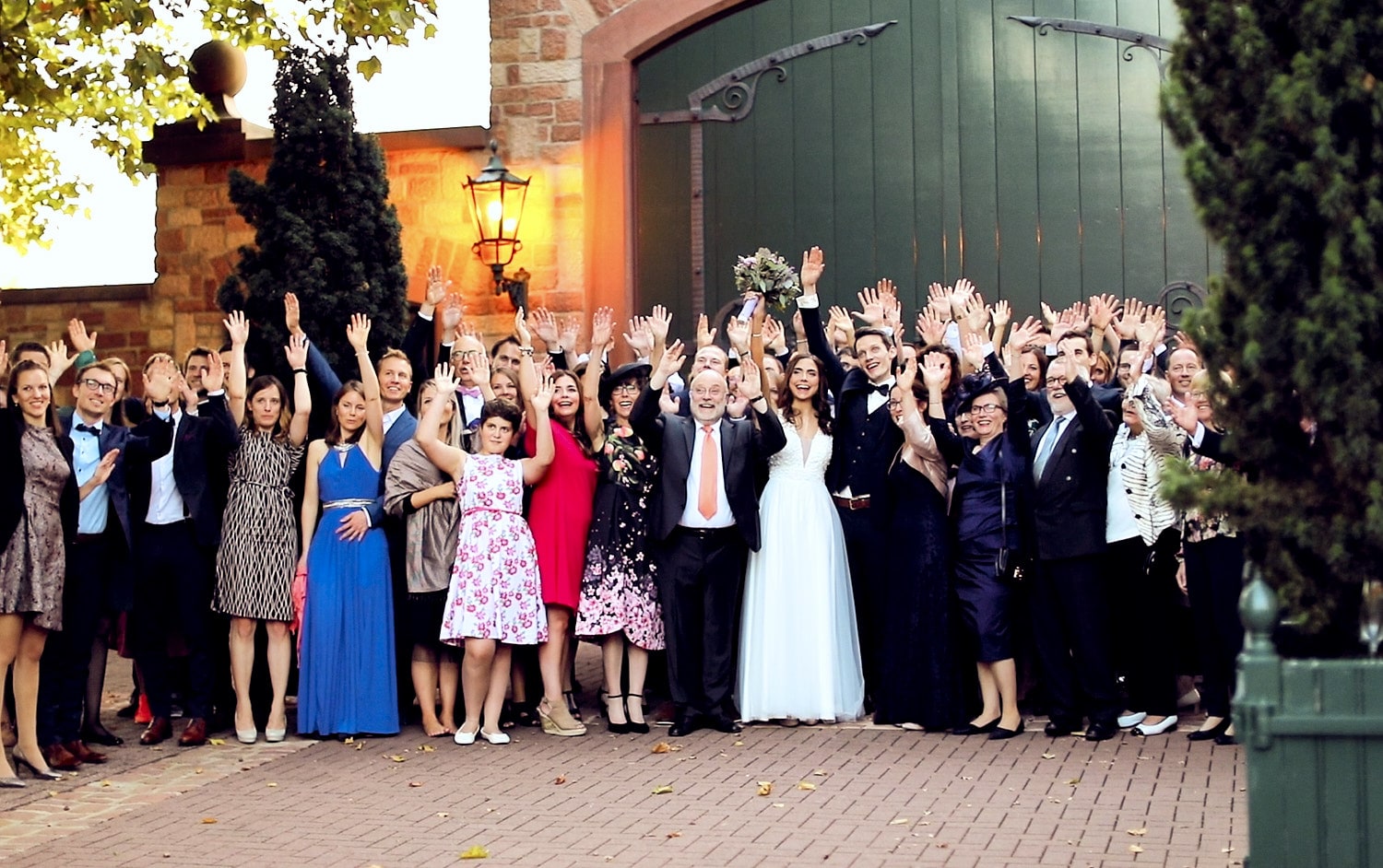 Hochzeit Hofgut von Hünersdorff Gruppenfotos