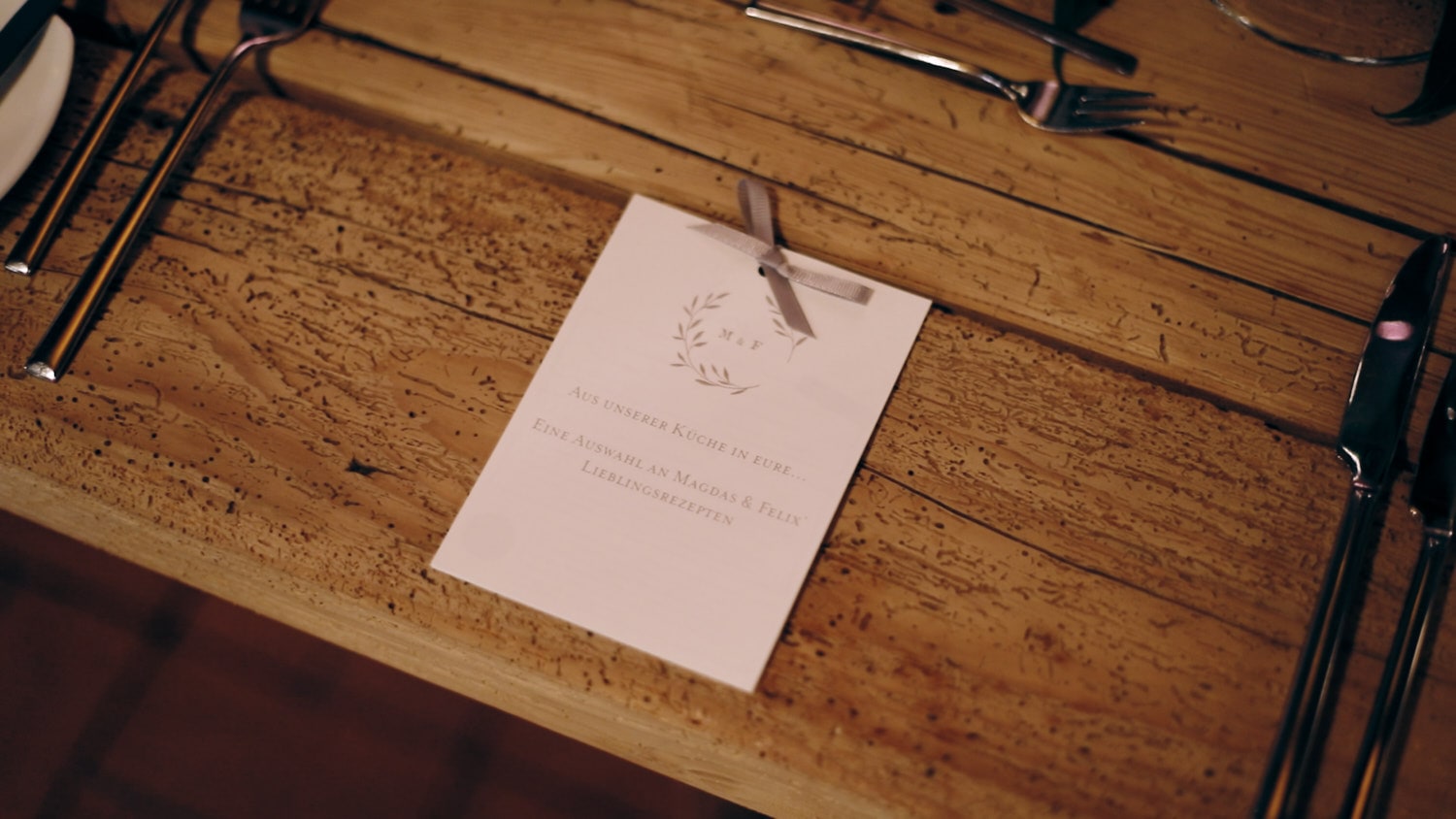 Hochzeit Hofgut von Hünersdorff Gastgeschenk