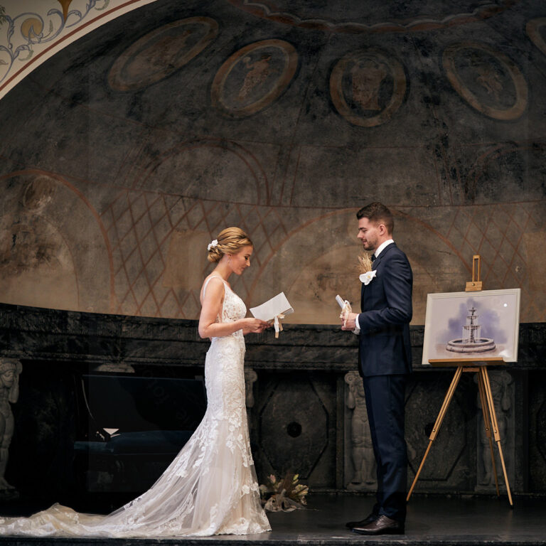 Hochzeit im Marmorsaal Stuttgart von Clara + Titus